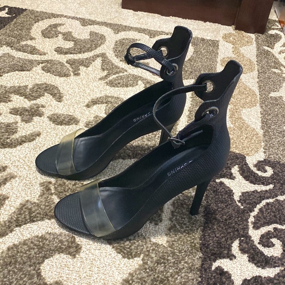 Call It Spring Black High Heels - Picture 6 of 10